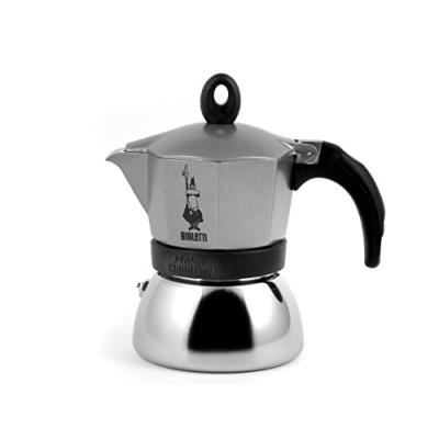 Bialetti - Cafetiere Moka Induction 3 Tasses Anthracite