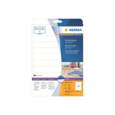 HERMA Special - ondoorzichtige mapetiketten - 250 etiket(ten)