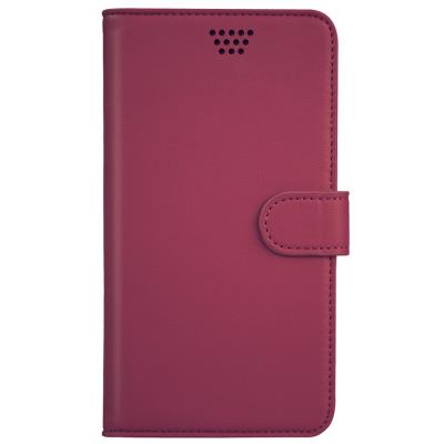 Housse et étui pour téléphone mobile Temium ETUI FOLIO FUSCHIA UNIVERSEL 4.6 Ã 5''