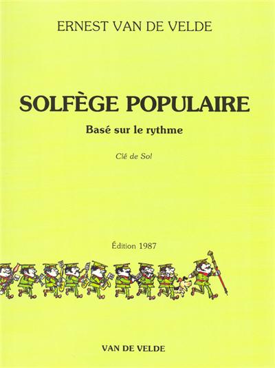 SOLFEGE POPULAIRE - CLE DE SOL