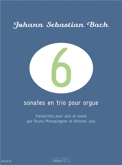 6 SONATES EN TRIO POUR ORGUE