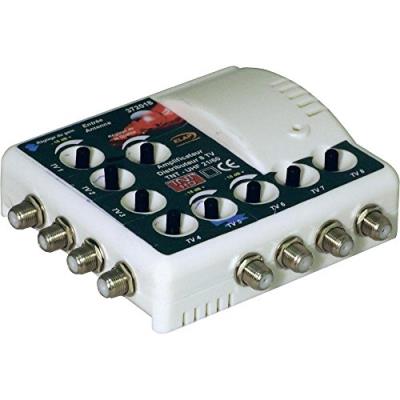 High-tech 372018 amplificateur tv tnt intérieur filtre 4g blanc