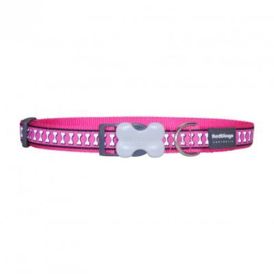 Meilleurs prix pour Red dingo - collier réfléchissant pour chien - fuchsia - s