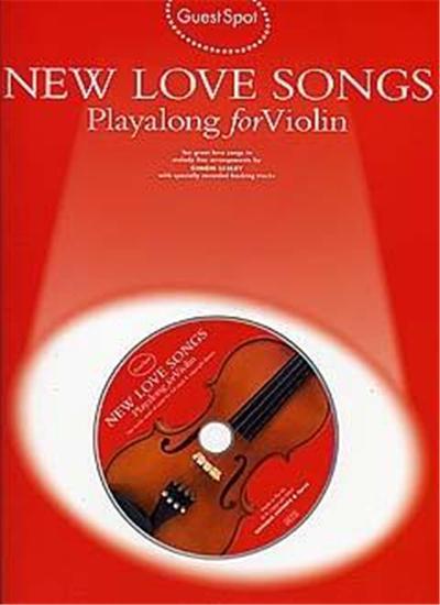 Guest Spot: New Love Songs Playalong For Violin + Cd