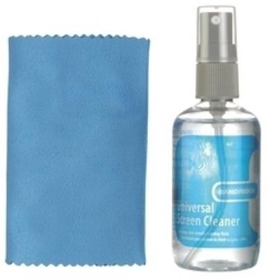 Bandridge - bsc171 - kit de nettoyage spray pour écran - 100 ml + tissus