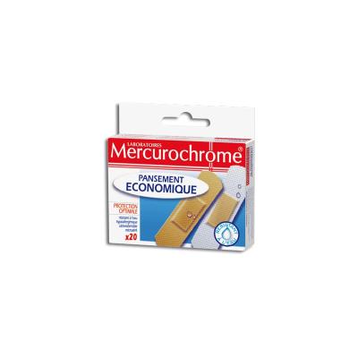 MERCUROCHROME Pansements Economique (20 unités)