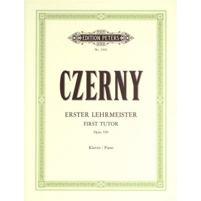 Méthodes et pédagogie EDITION PETERS CZERNY CARL - FIRST TUTOR OP.599 - PIANO Piano