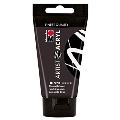 Marabu Peinture Acrylique Artist Acryl, 75 Ml,Oxyde De Fer