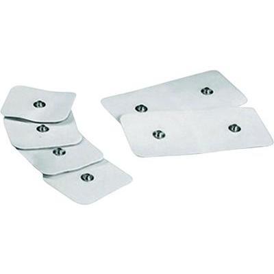 Lot de 6 électrodes autoadhésives de rechange gymform abs a round vdpgycbli0021