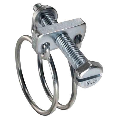 Ace - 100 Colliers double fil acier W1 15-18 mm