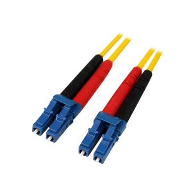 StarTech.com 1m Fiber Optic Cable - Single-Mode Duplex 9/125 LSZH - LC/LC - cordon de raccordement - 1 m - jaune