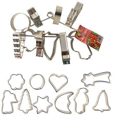 ScrapCooking® - 10 Découpoirs sur cintre - Noël