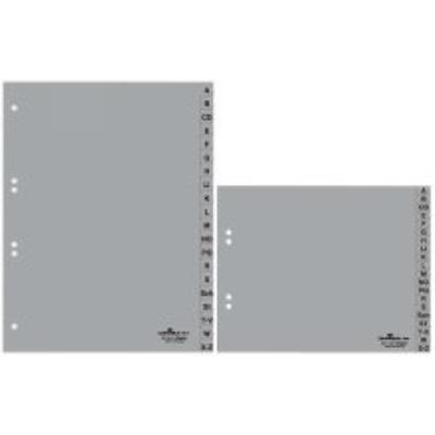 Durable REGISTRE PP 20 FEUILLES GAUFRÉES A Z A5 20 PCS 655010 - vue 2