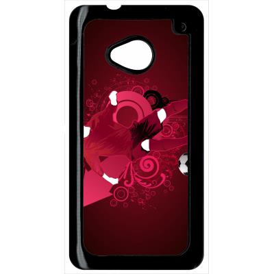 Coque HTC m7 football vector