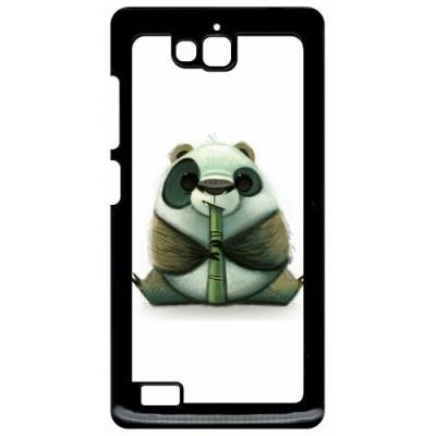 Coque huawei honor 3c et 3c 4g funny panda pipo roseau