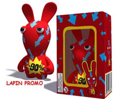 Figurine Lapin Crétin - Promo