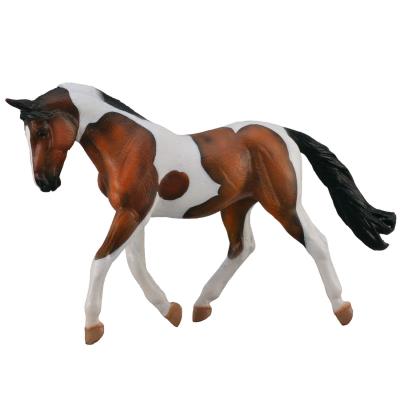 Figurine cheval : pie jument bai figurines collecta
