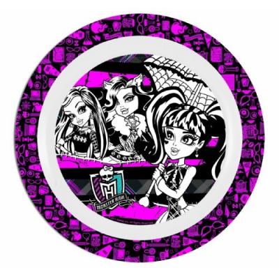 PLATO MELAMINA MONSTER HIGH