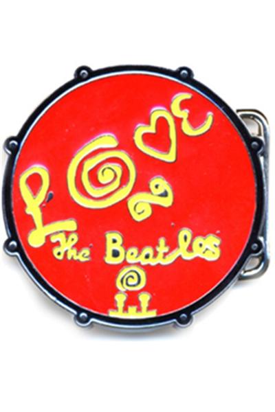 The Beatles boucle de ceinture Love Drum rouge