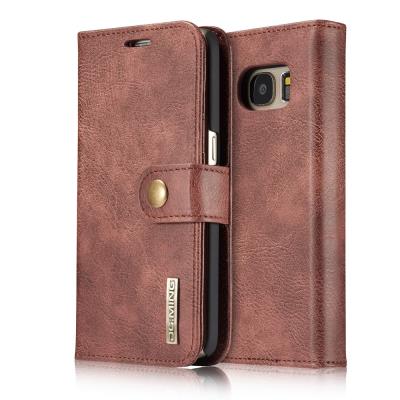 Etui en PU DG.MING Split 2 en 1 pour Samsung Galaxy S7 G930 - Rouge