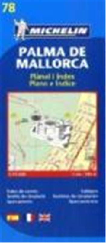 PALMA DE MALLORCA-PLANO CON INDICE