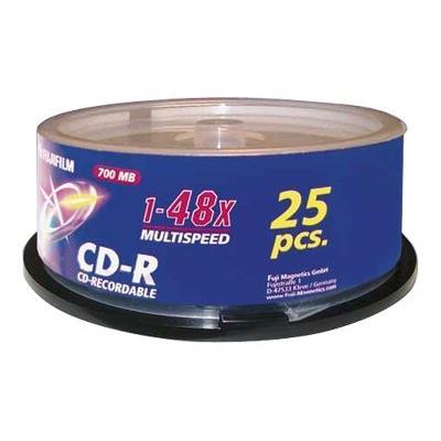 FUJIFILM - CD-R x 25 - 700 Mo - support de stockage