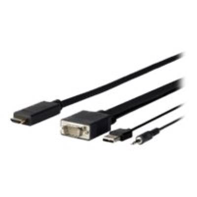 VivoLink Pro HDMI-kabel - HDMI / VGA / audio / USB - 7.5 m