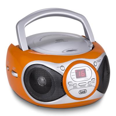 Trevi CMP 512 lecteur CD radio AM/FM AUX orange