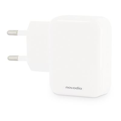 Novodio Fast4 Charger - Chargeur iPhone 4 ports USB (2,4A) Ultra-Rapide -  Chargeur - Novodio