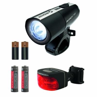 Sigma roadster set éclairage led avant et arrière noir taille unique