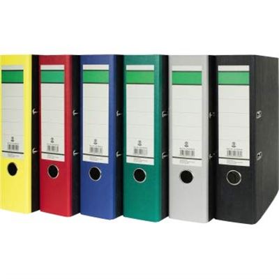 No Name (foreign brand) Ordner 80mm DIN A4 100% recyceltes feuille jaune