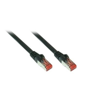Câble patch, cat 6 a, s ftp, pimf, halogène 500 noir 3 m, bon connections ® 8060-h030s
