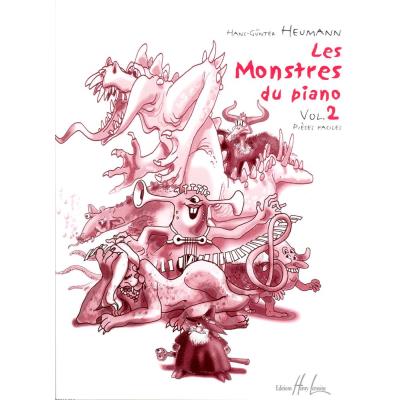 Partitions classique LEMOINE HEUMANN H.G. - LES MONSTRES DU PIANO VOL.2 - PIANO Piano