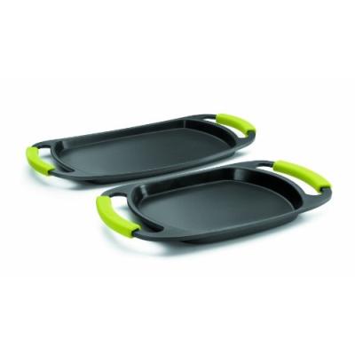 IBILI 409137 GRILL POÊLE ESSENTIAL ALUMINIUM EN FONTE 37 X 25 CM