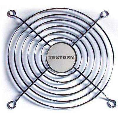 Textorm - Grille de ventilateur 120 mm - (coloris argent)