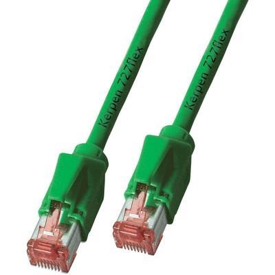 Câble réseau cat 6 s ftp 0,5m vert kerpen - [1x rj45 mâle - 1x rj45 mâle] - k8210gn.0,50 - 0.50 m - vert