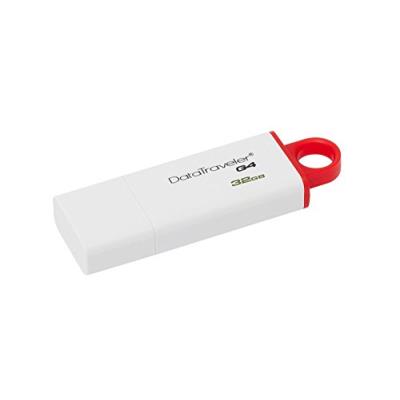 Kingston - DTIG4/32GB - DataTraveler - Clé USB 3.0 - 32Go - Blanc / Rouge