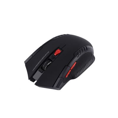 Mini souris optique de jeu optique sans fil 2.4Ghz pour noir de PC portable