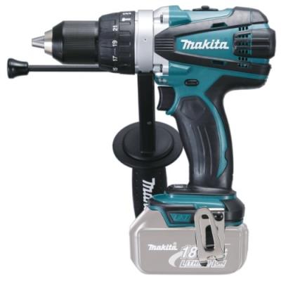 Makita Dhp458Zj Perceuse-Visseuse à Percussion Sans Fil En Coffret Makpac Livrée Sans Chargeur/Batterie 18 V