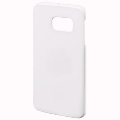 Hama Rubber - Achterzijde behuizing voor mobiele telefoon - plastic - wit - voor Samsung Galaxy S6 edge