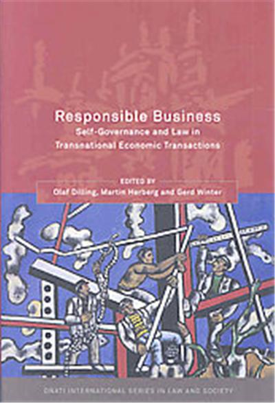 Responsible Business, Onati Internatonal Series in Law and Society