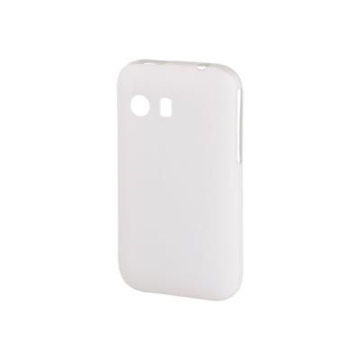 Hama Mobile Phone Cover Ultra Slim - Beschermende bedekking voor mobiele telefoon - plastic - wit - voor Samsung Galaxy Y