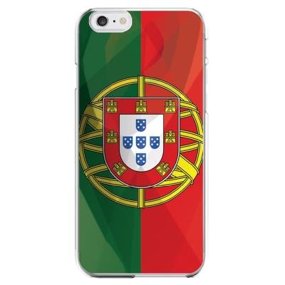 Coque Silicone IPHONE 6/6S Drapeau Portugal Portugais Transparente Protection Gel Souple Housse Etui