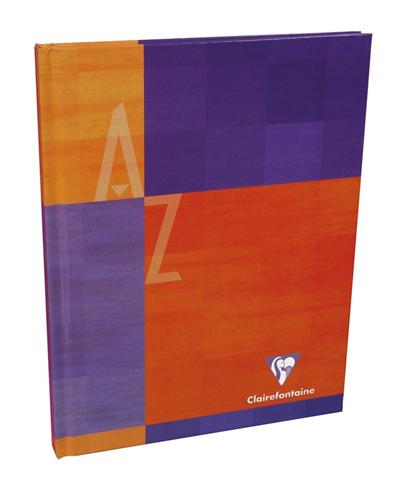 Répertoire Broché Rembordé 11x17 192  pages  Q.5x5 bleu foncé