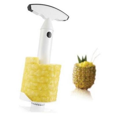 Découpe ananas en plastique blanc, Vacu Vin
