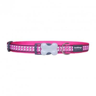 Comparer les prix de Red dingo - collier réfléchissant pour chien - fuchsia - m