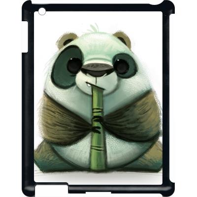 Coque pour apple ipad 3 funny panda pipo roseau