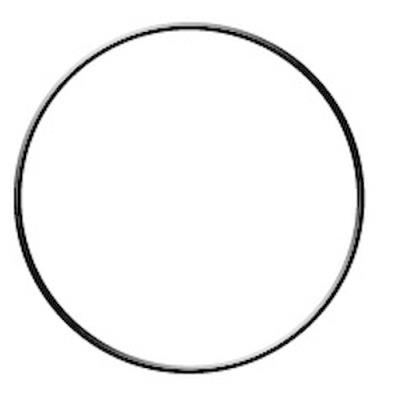 Armature abat-jour cercle - Ø 35 cm - Graine créative
