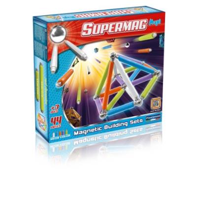 Mgm - 950115 - jeu de construction - supermag maxi fluo 44