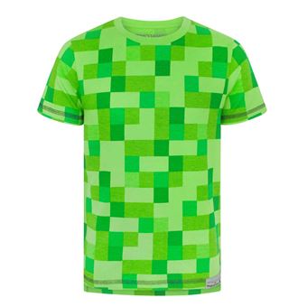 Idee Cadeau Anniversaire Enfants 5 13 Ans Vetement Ado Garcon Ou Fille 100 Coton Tshirt Noir Manche Courte Minecraft Tee Shirt Enfant Motif Creeper Garcon Vetements